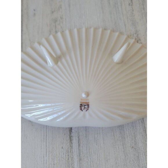 Lenox sea shell dish pink collectible home‎ decor gold trim trinket - Picture 8 of 9
